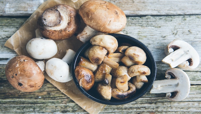 Plated mushrooms | DNAfit Blog