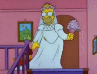 Simpsons wedding day | DNAfit Blog