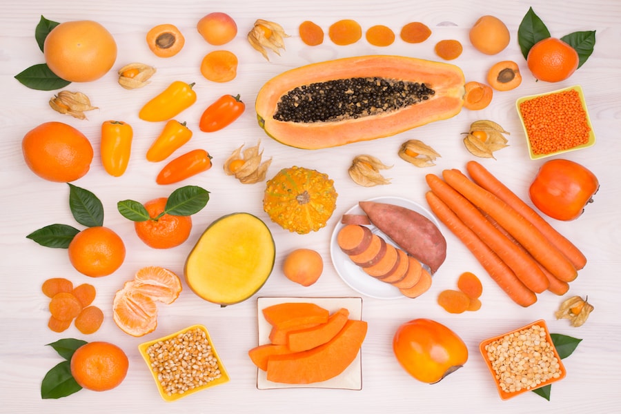 Orange fruit and vegetables | DNAfit Blog
