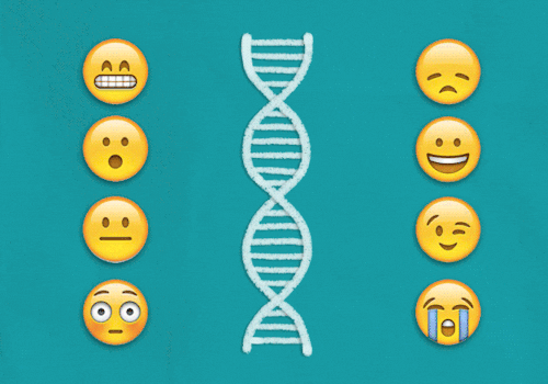 Helix and emojis | DNAfit Blog